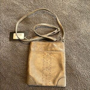 Elegant Tan Crossbody Bag